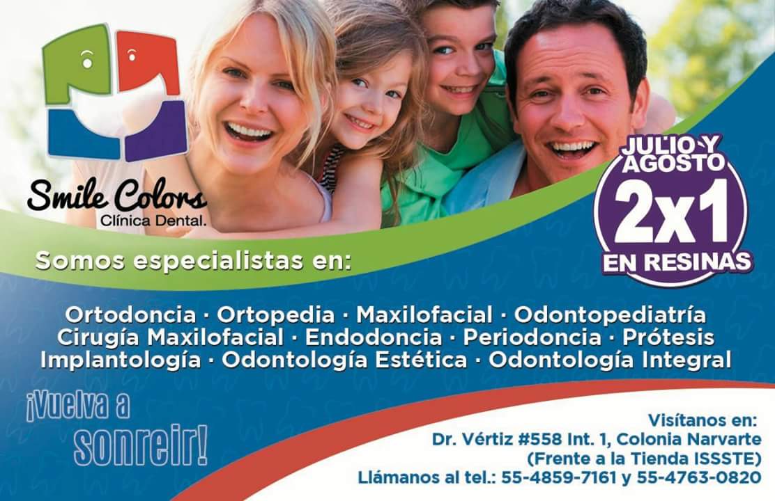 DentSmileColors's tweet photo. ¡Conscientete! ¡Repara tu sonrisa! #Odontologia #Especialidades #Resinas #Promocion #Vertiz #Delta @VertizNarvarte @En_laDelValle https://t.co/5pfzzaOUAo