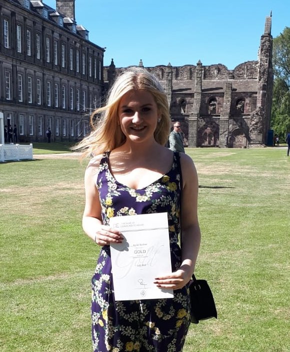 HarlawDofE's tweet photo. Well done Eilidh Rachel, Abbie &amp; Harry.  3 years of commitment, perseverance, resilience and dedication have paid off.  #starsofourown https://t.co/gojV7BTvA3