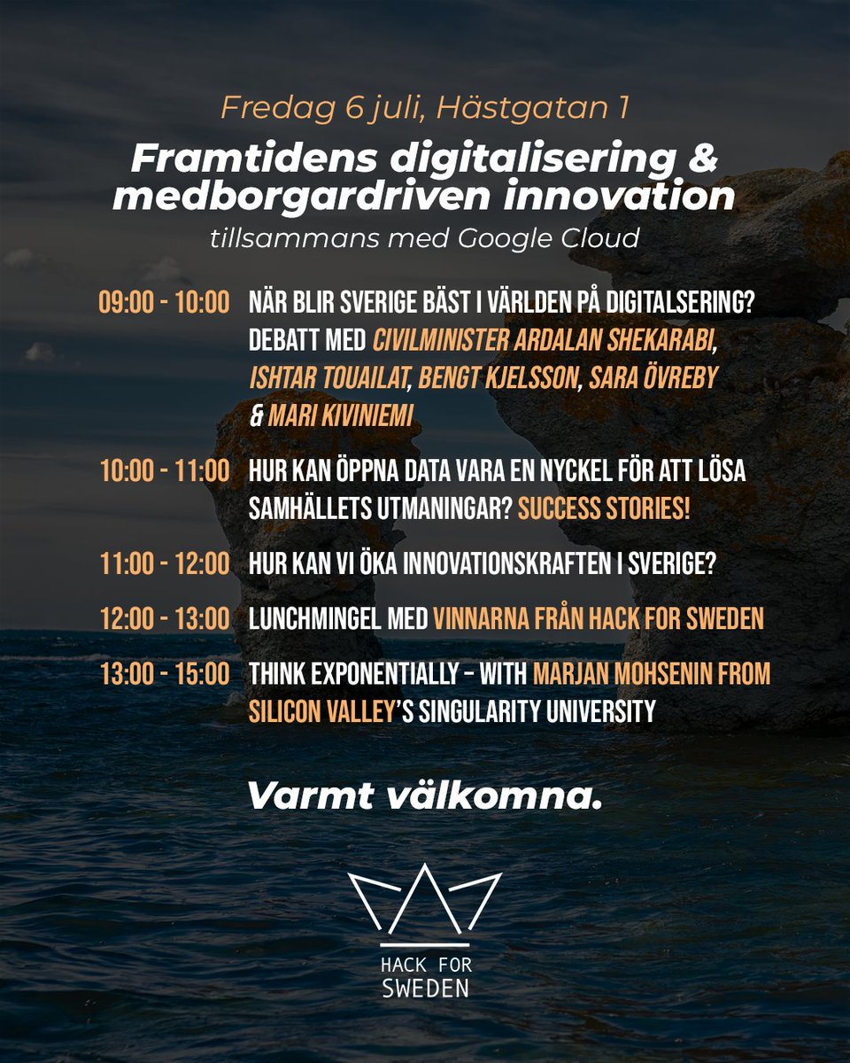 Hack for Sweden tweet media