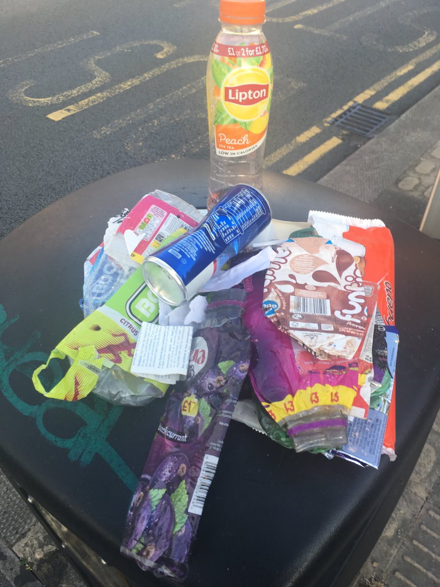 @mazza1uk Indeed, #Ido . Yesterday on 2 separate trips to/from the local supermarket I collected 127 pieces of #litter- mostly drinks containers, all within 100 metres of a bin.. #Bethedifference #dontwalkby #dosomething #WasteWarriors #2MinuteLitterPick #2MinuteStreetClean #peepstryharder
