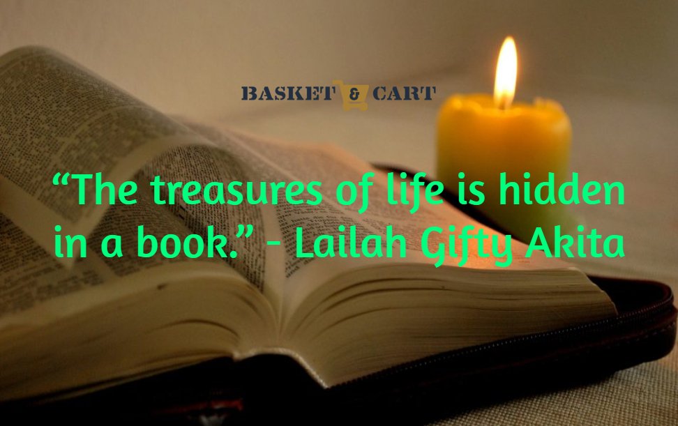 basketncart's tweet photo. || Quotes of The Day ||
#BookQuotes #Quotes #ReaderQuotes #BookLovers #QuotesoftheDay #TodayQuotes #BookLoverQuotes
βThe treasures of life is hidden in a book.β - Lailah Gifty Akita https://t.co/8sQBVbEFv9