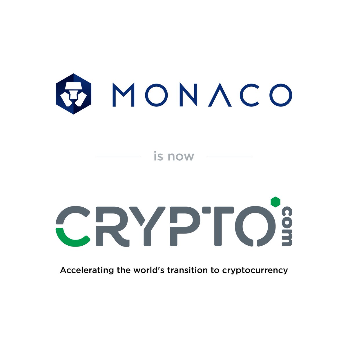 Crypto.com on Twitter: "Today, Monaco rebrands as https ...