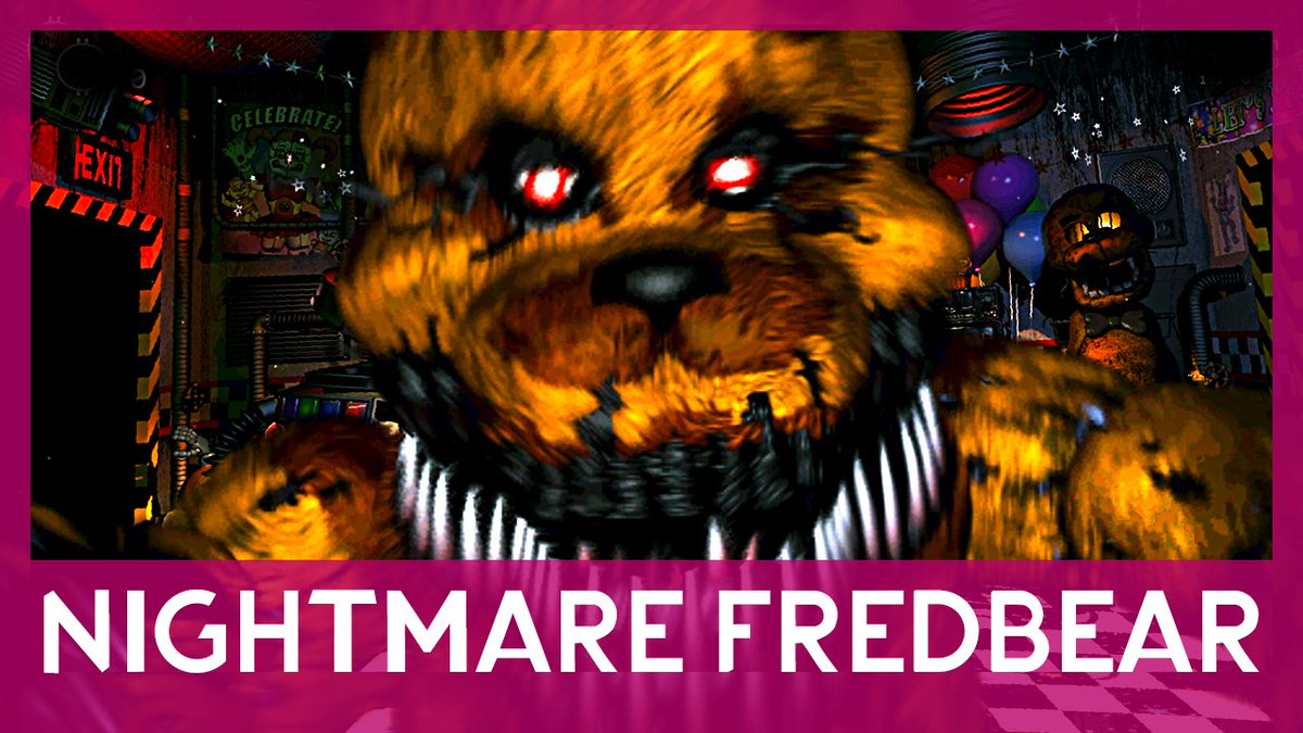 Jessica Sophy Violet on X: FNAF UCN – The Bear of Revenge (Freddy Foxy  Anime) – SECRETS! Video ▻  #FNAF  #fnafUltimateCustomNight #ultimatecustomnight  / X