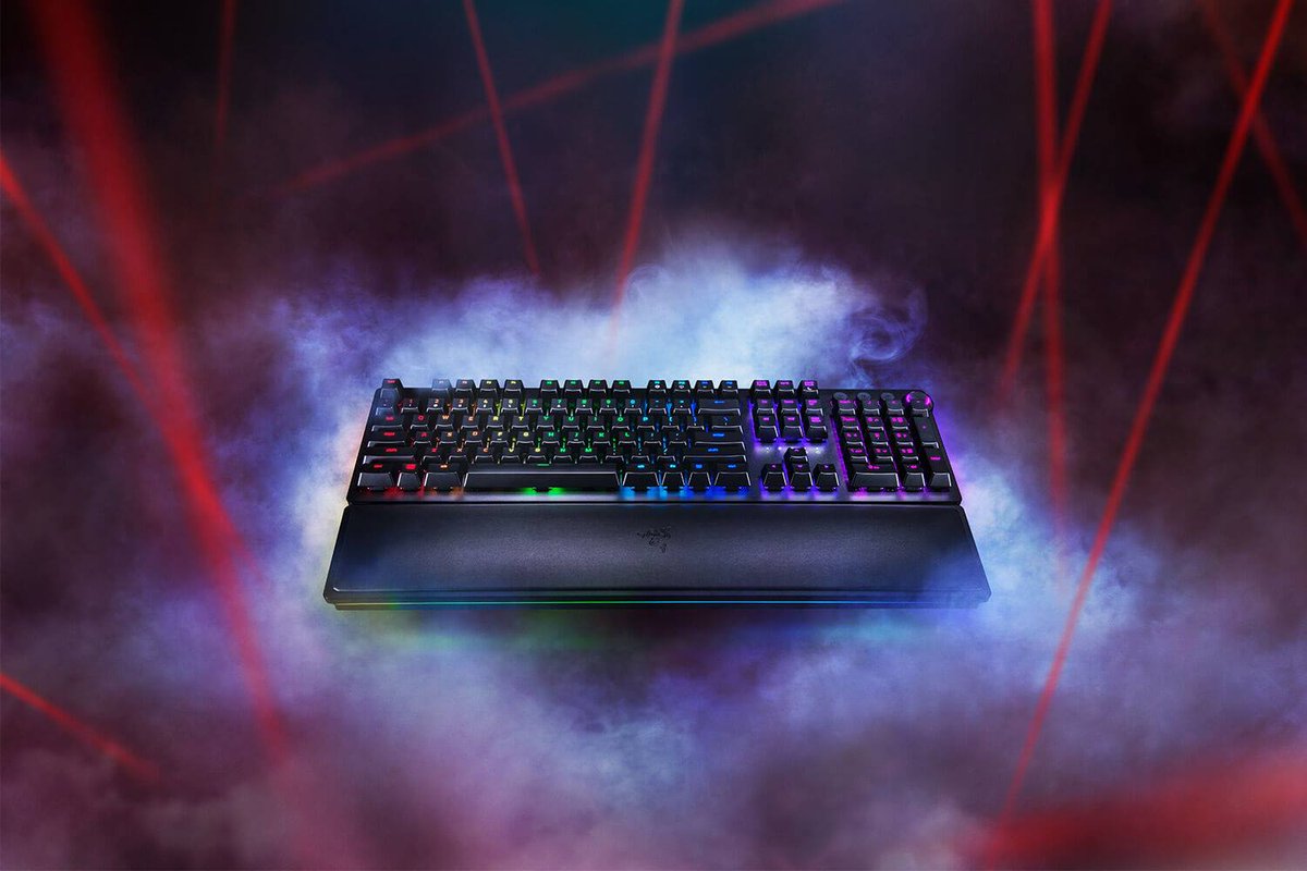 RazerStore's tweet photo. Come join us for a weekend of League fun while trying out our spanking new keyboard, the Razer Huntsman Elite. With laser fast actuation and more durable than ever, the Razer Huntsman will be your new favorite frag hunting tool. 

Full details: https://t.co/dZnK2lHqqU https://t.co/dxVvkumbLI