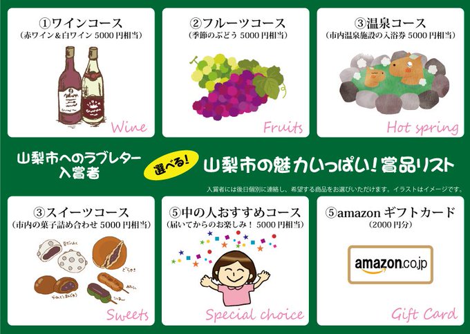 山梨市へのラブレターのtwitterイラスト検索結果