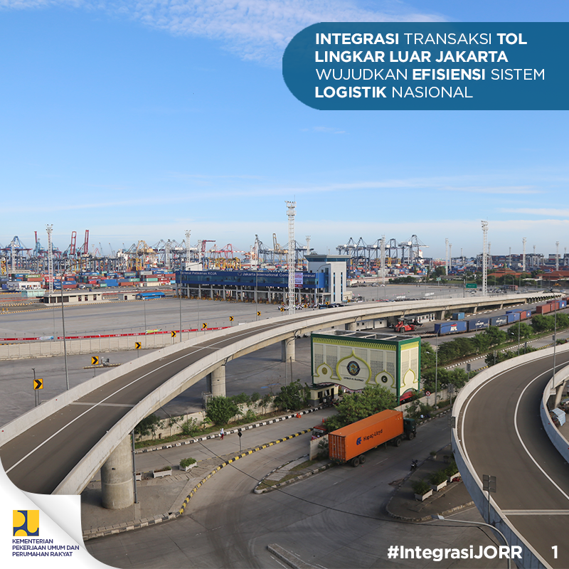 kemenhub151's tweet photo. Untuk mengurangi hambatan transaksi, pemerintah menerapkan integrasi sistem transaksi pada tol JORR, Akses Tanjung Priok, dan Pondok Aren-Ulujami. Kebijakan ini juga sebagai langkah menuju penerapan sistem transaksi tol menerus/multi-lane free flow (MLFF) #IntegrasiJORR https://t.co/2BptsbLgVD
