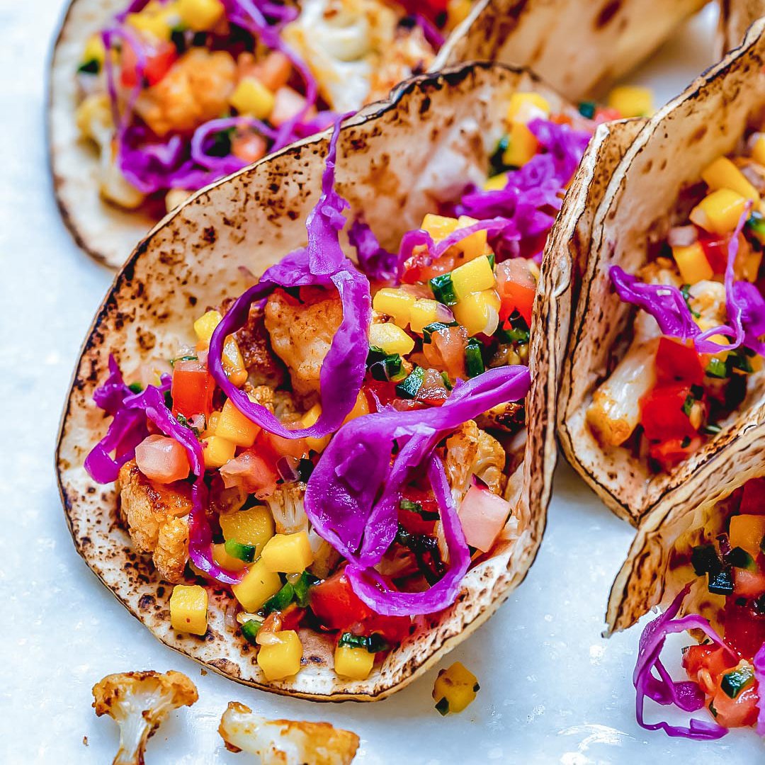 OverheadFood's tweet image. Best Vegan 🌮 Tacos Recipe with cauliflower and mango salsa 🇲🇽
#overheadfood