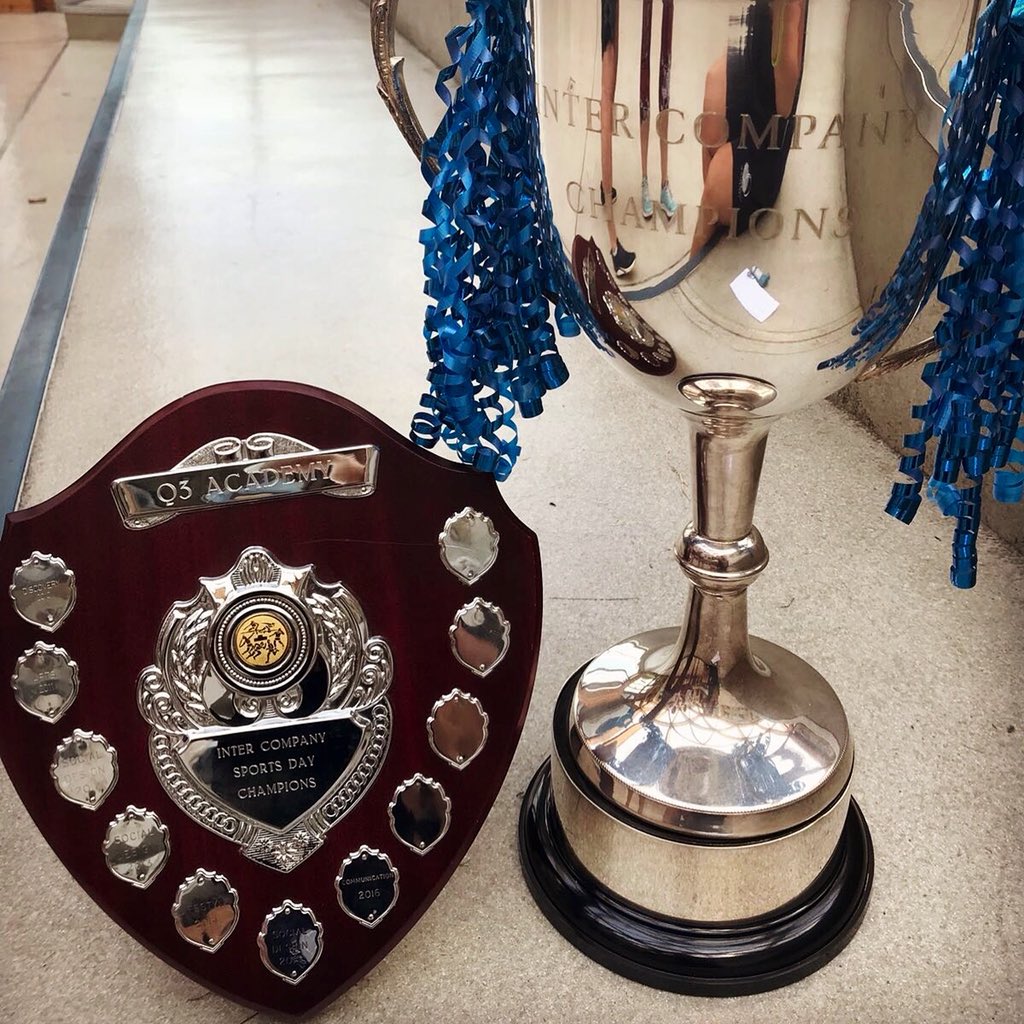 MissHBloomfield's tweet photo. Winners...number 1!!! Well Done all of Discovery Company we knew you could take the double...National schools sports week &amp; sports day!!! @q3academy @Q3_PE @Q3_DT https://t.co/OKHngWihX6