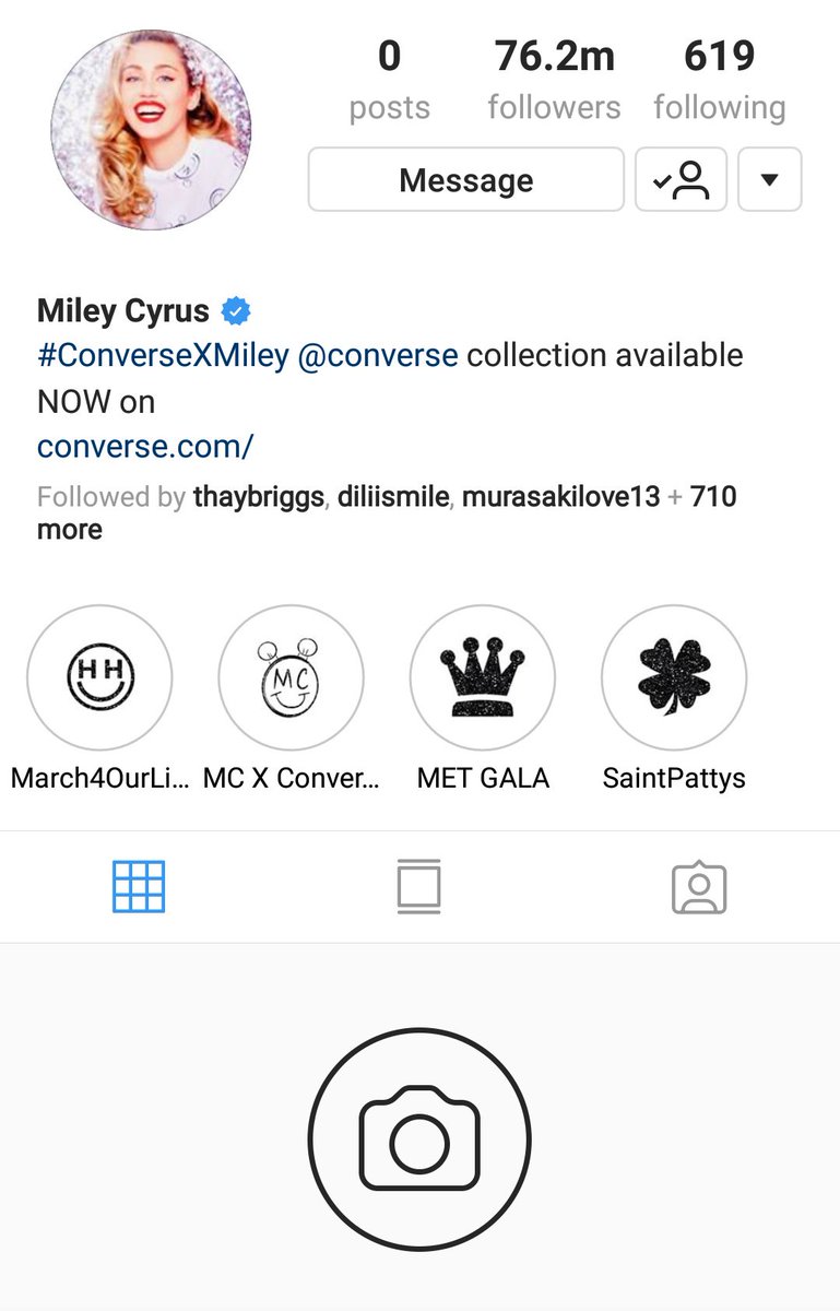 MileySourceNews's tweet photo. Miley removed her profile picture, bio and story highlights from Instagram! 👀 #MileyIsComing https://t.co/N7QDEpxfwa