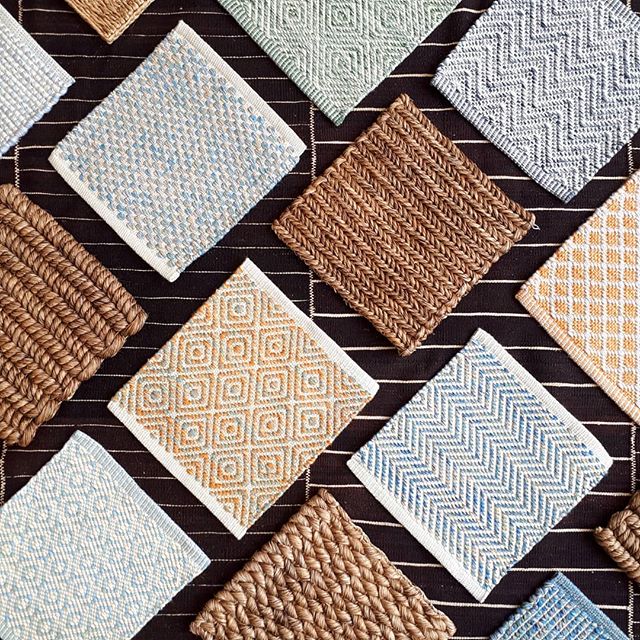 Brand new #outdoorrugs looking balmy alongside our #Abaca.
All we need is a #Pimms in hand and a #garden to put them in!