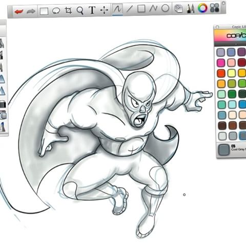 StratComDesign's tweet image. #illustration #stratcomdesign #LuchaLibre Nos encontramos con una ilustración de ya hace un tiempo =)