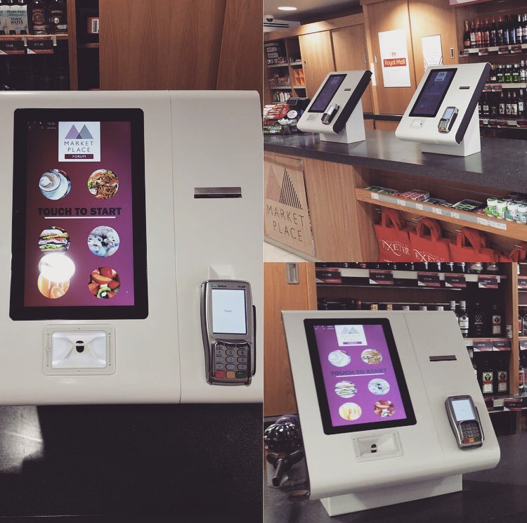 A counter mounted Self Serve installation completed today for one of our customers #FridayThe13th #WeGotThis