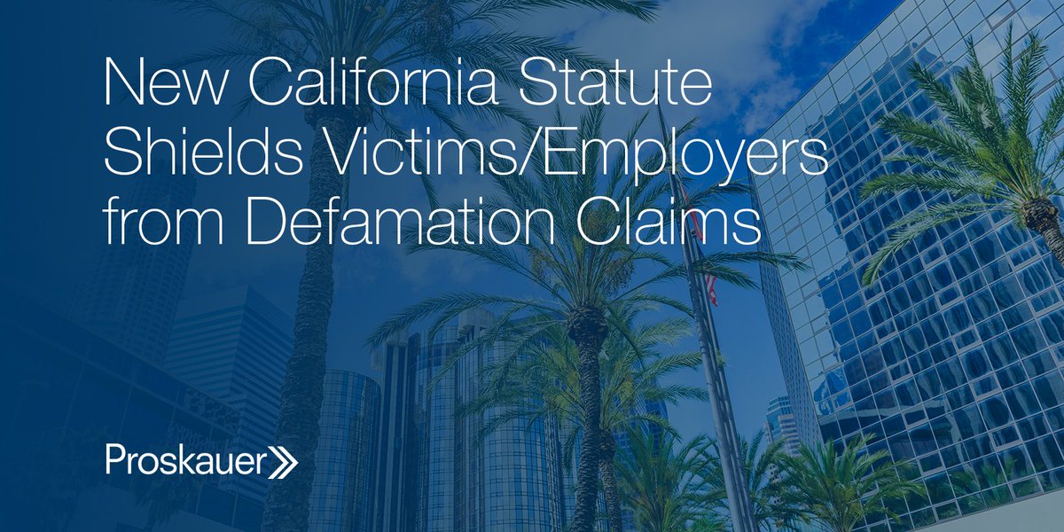 Proskauer Rose LLP tweet media