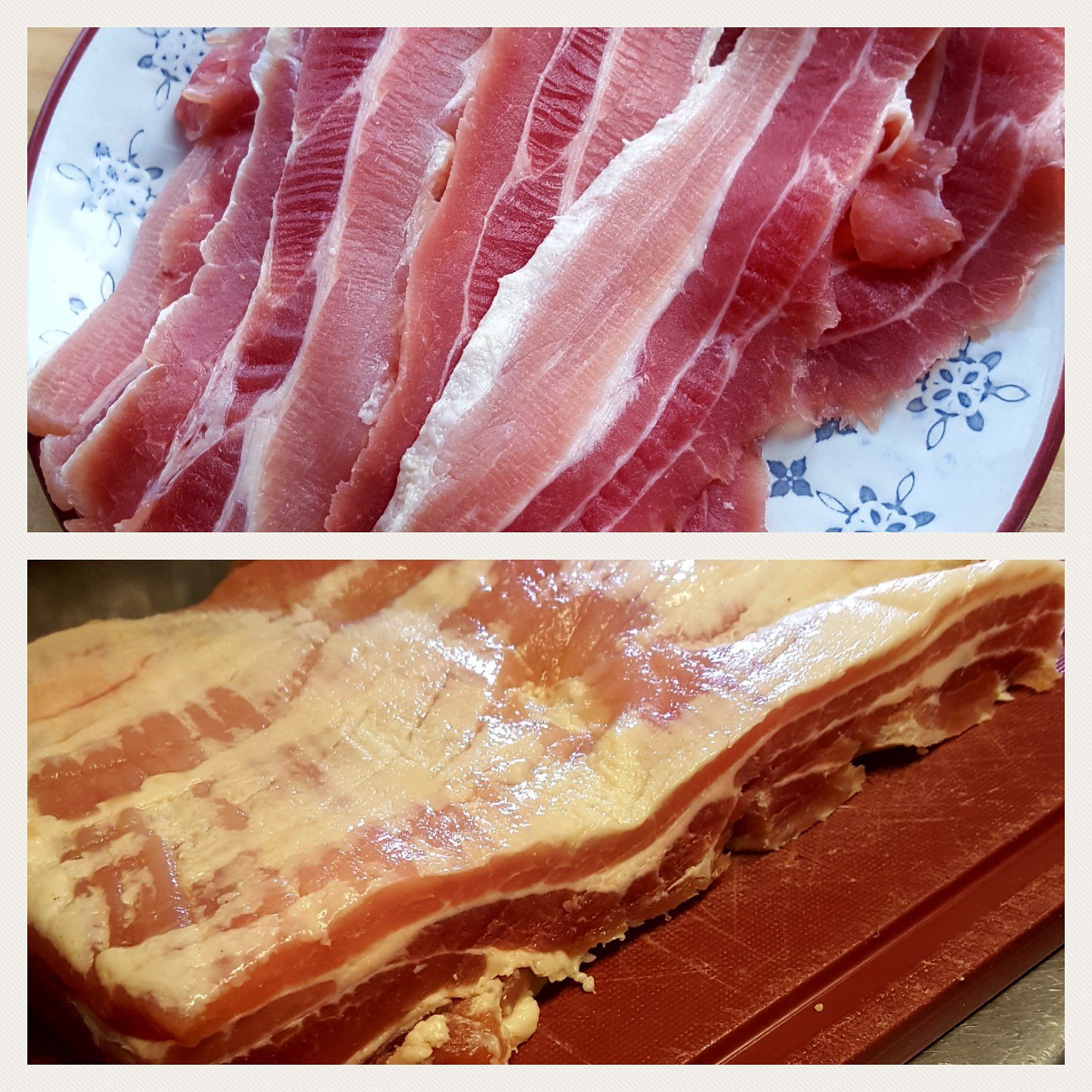 The Kraken on Twitter: "The first batch of our home dry cured bacon ready for your delectation ...