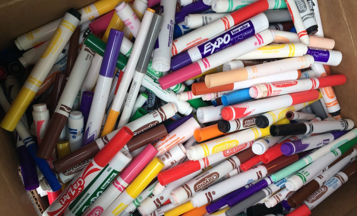 Plymouthschools On Twitter Fairview Collected More Than 1 000 Used Markers At The End Of The School Year For The Crayola Colorcycle Recycling Program Https T Co Ev0rh8wlpg Https T Co Uid07mj8g9