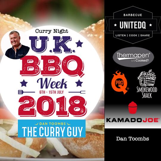 unitedqpodcast's tweet photo. Tonight #ukbbqweek epsiode is now online with @TheCurryGuy chatting curry and all about his latest books! https://t.co/MMgLmzpQMM https://t.co/3ppXnHytX3
