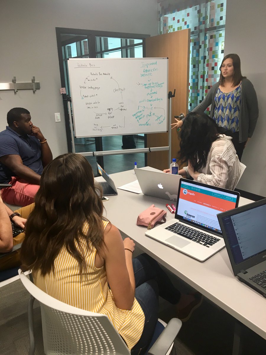 TheCommonsWI's tweet photo. HUGE thank you to @StartingBlockM for hosting @TheCommonsWI's #InnovationFellows yesterday! While at StartingBlock we chatted with @amfam and consuled for @rebatebus! What a day! #thecommonswi #followingthefellows #startingblockmadison #innovationnation https://t.co/2B3VWluHyQ