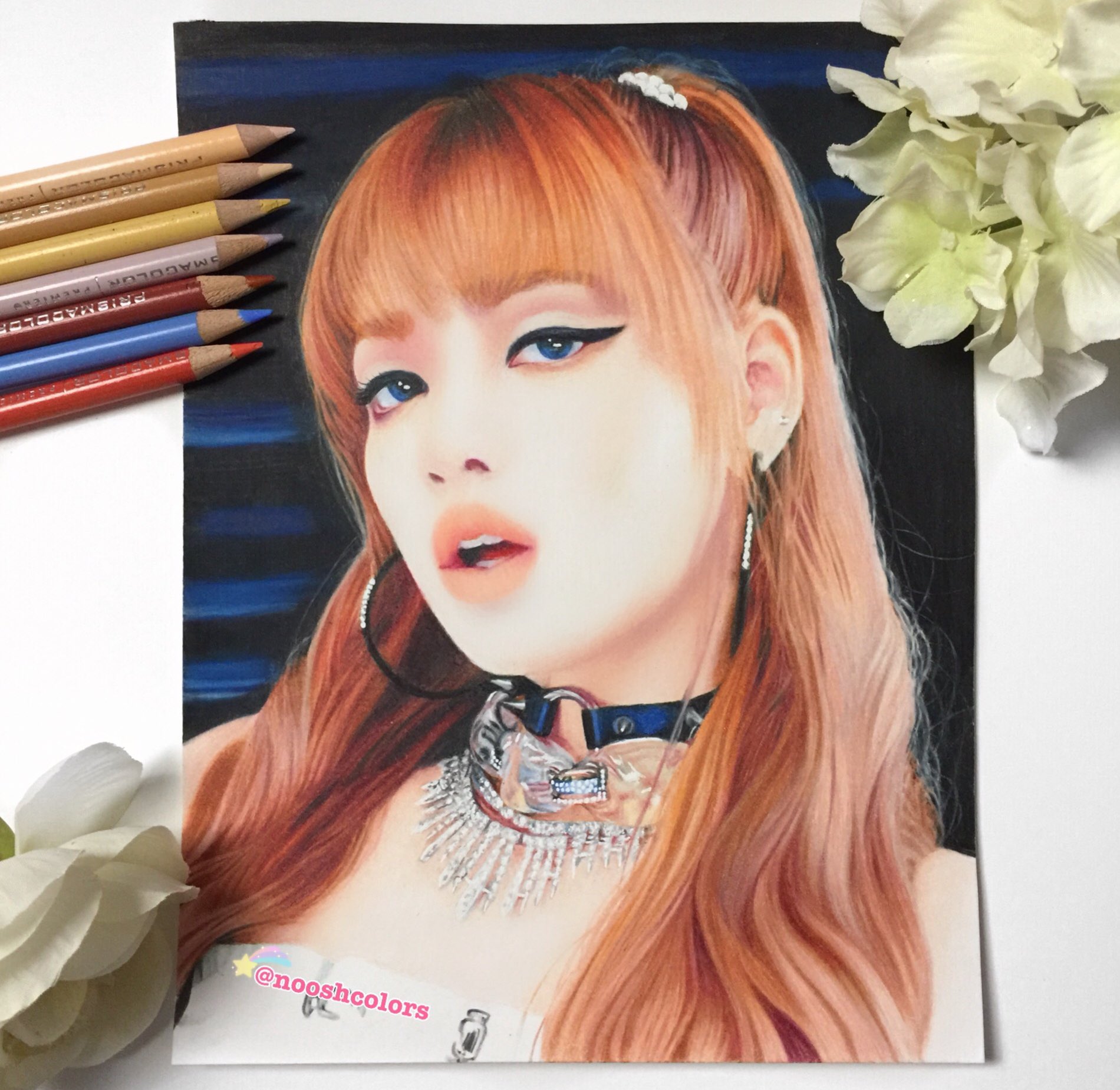 Drawing Blackpink Lisa - colored pencil drawing #blackpink #blackpinklisa  #prismacolor #strathmorebristol Please subscribe to my Youtube channel:...  | By Doms Art | Facebook
