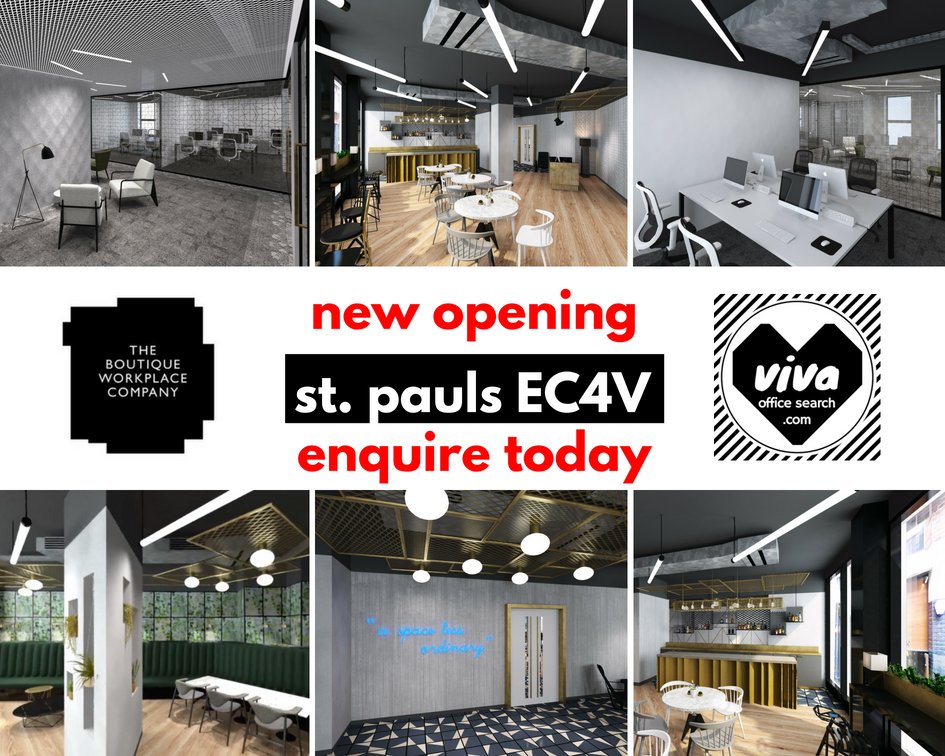 NEW #stunning #StPauls #Blackfriars #officespace - #MyWorkplace 🎩with <a href="/BoutiqueWorkCo/">Boutique Workplace</a> - 30 #excellent #unique #locations, #flexible #membership options, always on your terms 👍Book a #viewing today with <a href="/VivaOffices/">VivaOfficeSearch</a> on 020 8064 8904 and view on Monday! 💬#FreeService 24/7