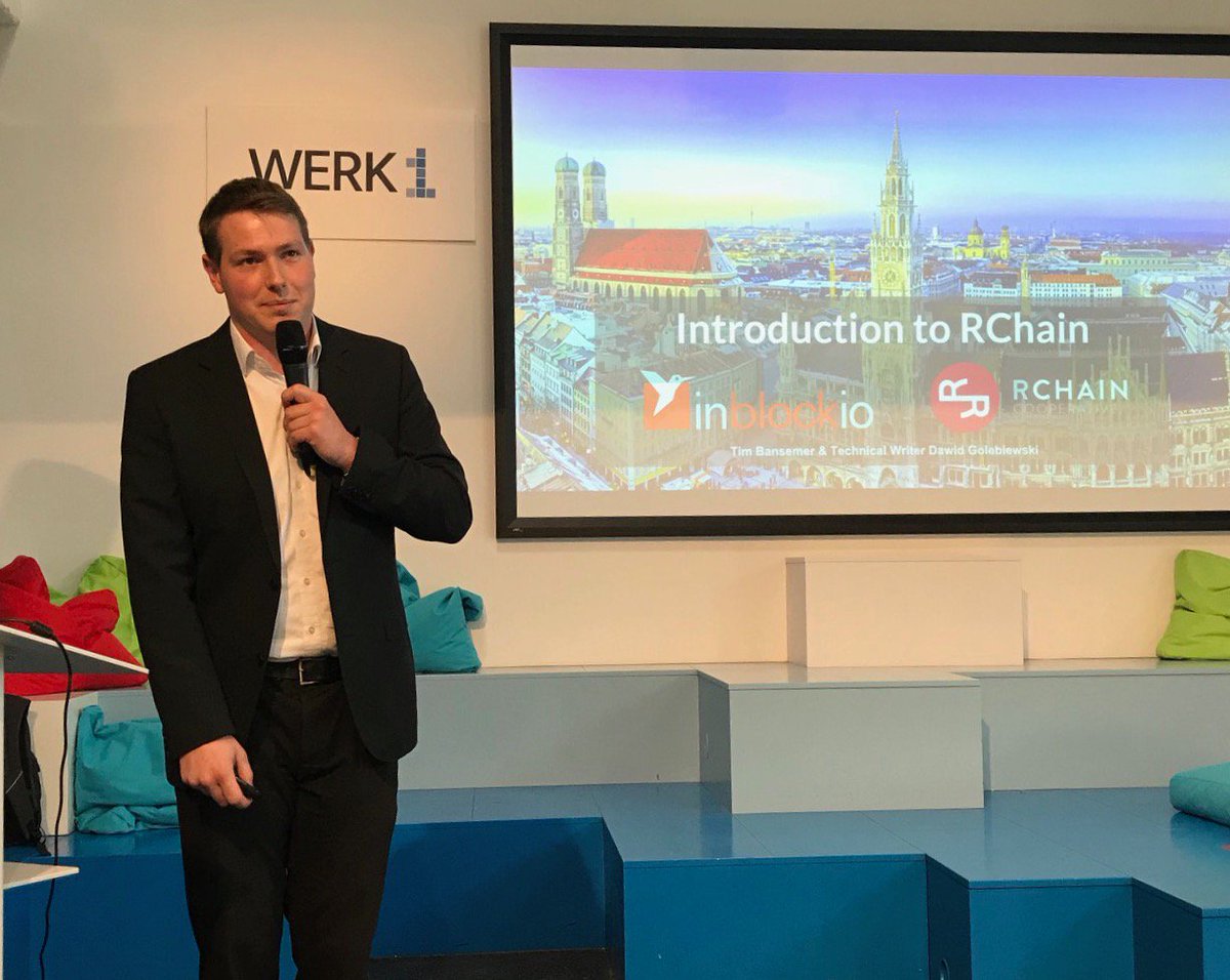 Media_Invest's tweet photo. Great talks by @tim_bansemer and @ArthurRoingBaer presenting @rchain_coop and @foamspace Thanks @StakingFac and the whole team of #GenesisHub https://t.co/a2gk5djnkn