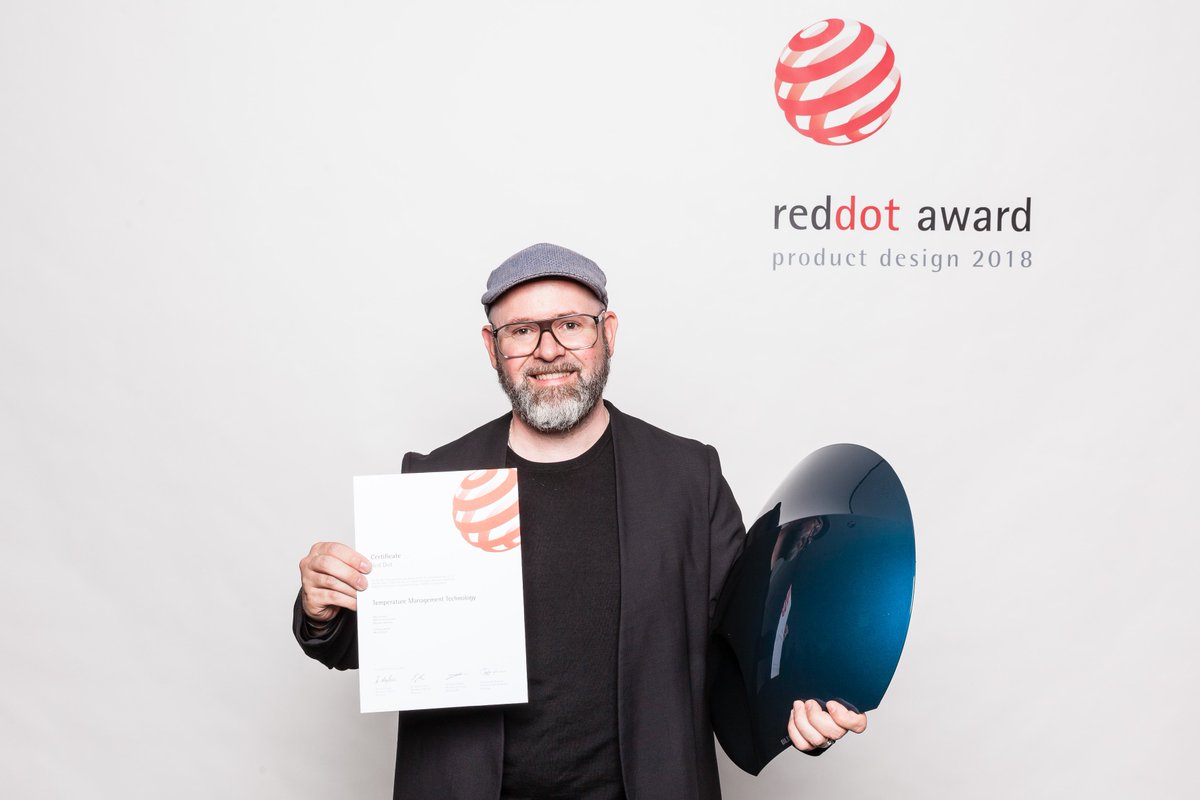 BASF otomotiv kaplamaları için pasif sıcaklık yönetim sistemimiz ile 
“Malzeme ve Yüzeyler” kategorisinde Red Dot Ürün Tasarımı ödülünü kazandık! 

#BASF #BASFTürkiye #RedDot