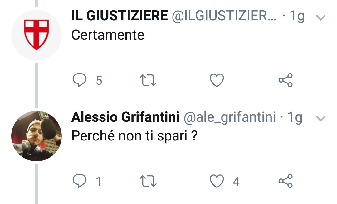 ILGIUSTIZIERE7's tweet photo. Mi fanno a dir poco pena.... https://t.co/HNsus4jP0E