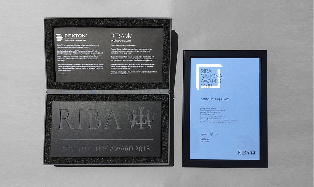 We collected our @RIBA National Award for Victoria Hall King's Cross at last night's ceremony, and we are thoroughly delighted to have been honoured.

RIBA's reflections: bit.ly/2K5csdM
Read more on Victoria Hall: bit.ly/2mA3VEr

#RIBAAwards #RIBAnationalaward
