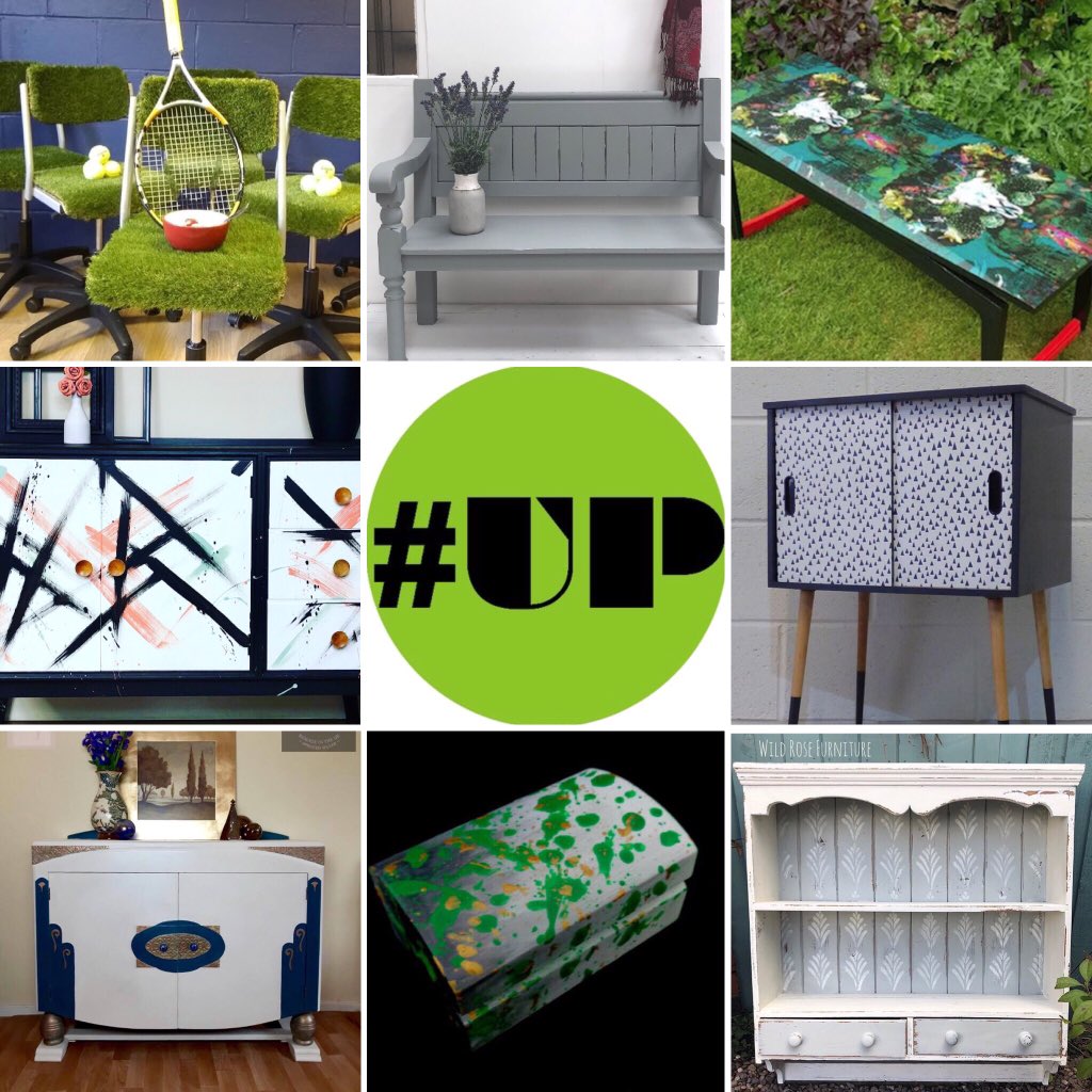 TheHouseofUp's tweet photo. Thanks to this weeks new followers and for likes, RTs &amp; comments ✅ And thanks to the #UpcycledHour #UPCollective for all their incredible work. Whether #painting, #decoupaging, #upholstering or reinventing, their products are winners every one 🏆(artisans tagged below) https://t.co/CnY9zcwmUn