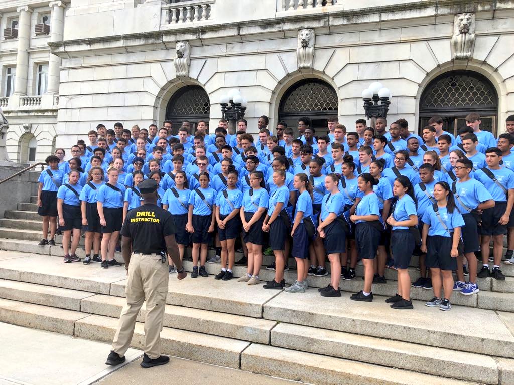 BCPONJ's tweet photo. What's #BergenCounty #YouthAcademy #YA2018 been up to?
✔️ Class picture.
✔️ K-9 demo.
✔️ Running, PT, exercise.
✔️ Cool down under firehose.
✔️ Zip lining with HFD.
(Thanks @HackensackFDNJ for the #teambuilding & fun!)
What will today bring #BCPONJ, @BergenCountySo? https://t.co/adkhteAyzS