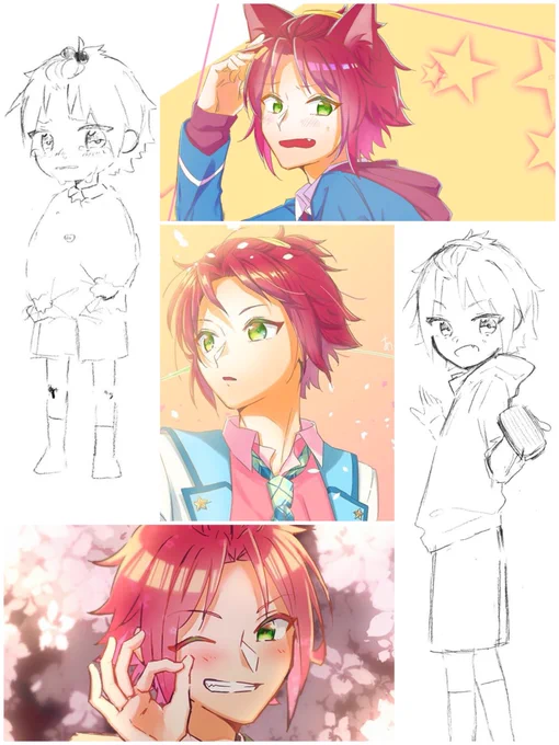 #今まで描いた中でも厳選カワイイ衣更真緒を晒してください 