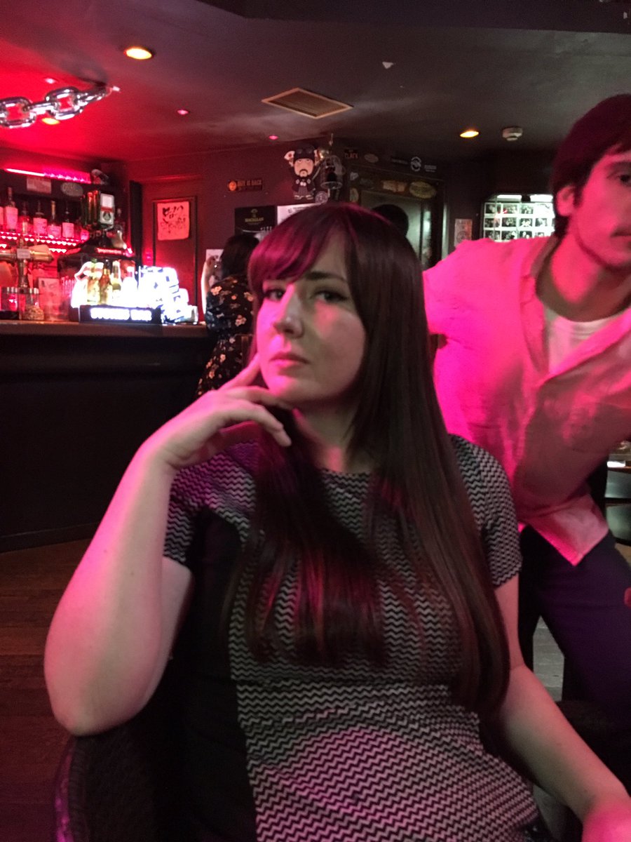sweetocarina's tweet photo. When the bar has @ContraPoints lighting #happybirthdaytome https://t.co/jG0d9AY8dn