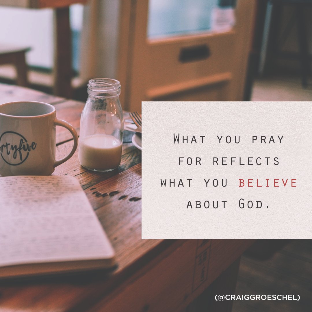 craiggroeschel's tweet photo. "This is the confidence we have in approaching God: that if we ask anything according to His will, He hears us." —1 John 5:14 https://t.co/ViKnoLxLeg