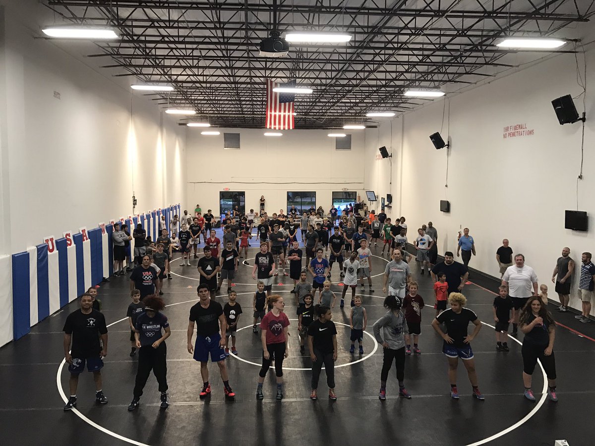 florida_JETS's tweet photo. Packed house at the USA Wrestling Southeast Regional Training Center! https://t.co/djlKFVMtyj