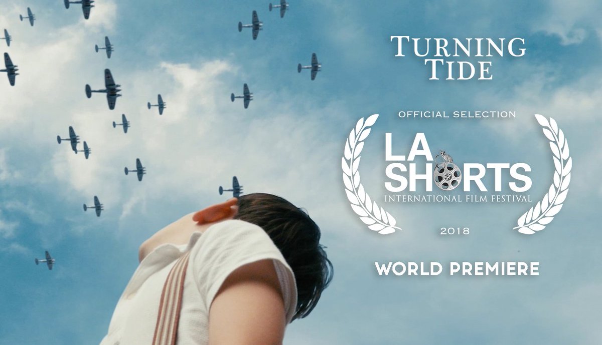 We're very excited to announce that Turning Tide will have it's World Premiere at the prestigious LA Shorts International Film Festival on 29th July at 1pm! <a href="/LAshortsFest/">LA Shorts International Film Festival</a>