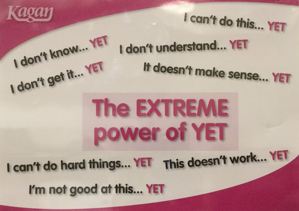 T2TUK's tweet photo. The power of #yet https://t.co/GobmeJMts4