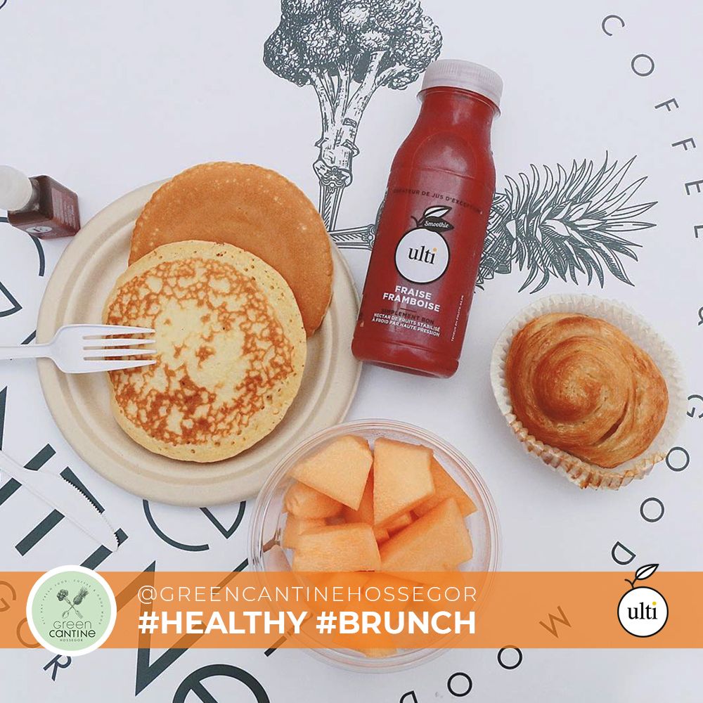 Pour un #brunch réussi, ajoute une petite touche d'Ulti. Merci @greencantinehossegor pour la photo ! #Ulti #Healthy #MadeInFrance #Juicy