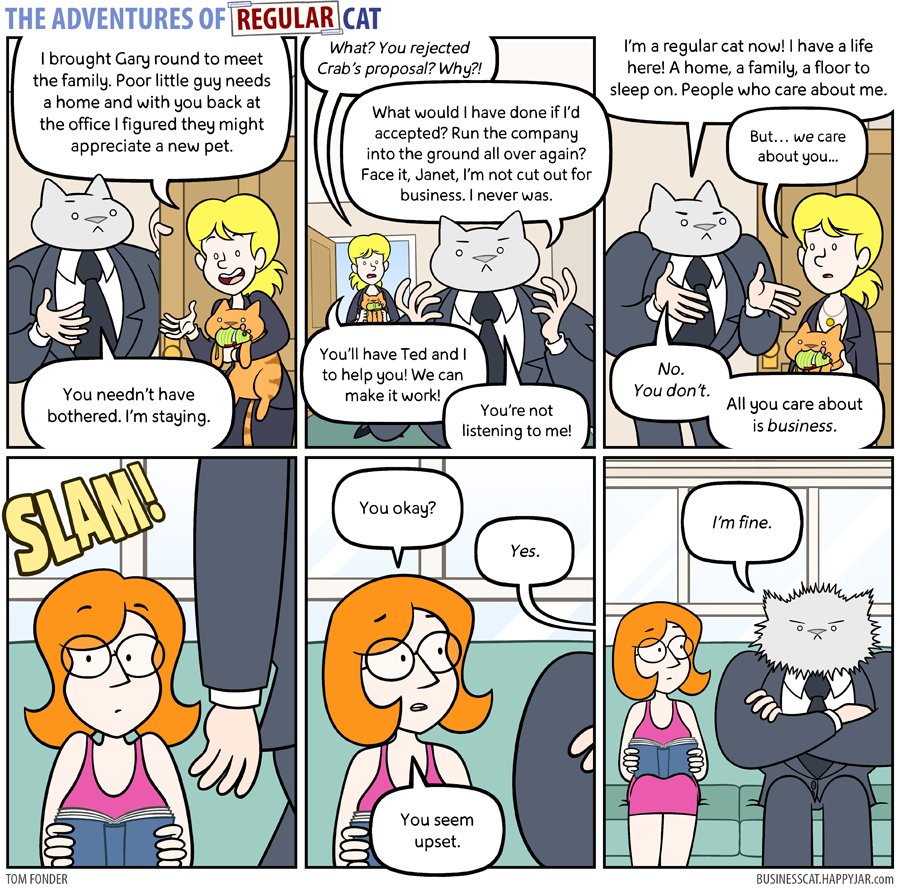 Don't crucify me for this one just yet, folks. ;) businesscat.happyjar.com/comic/refusal/