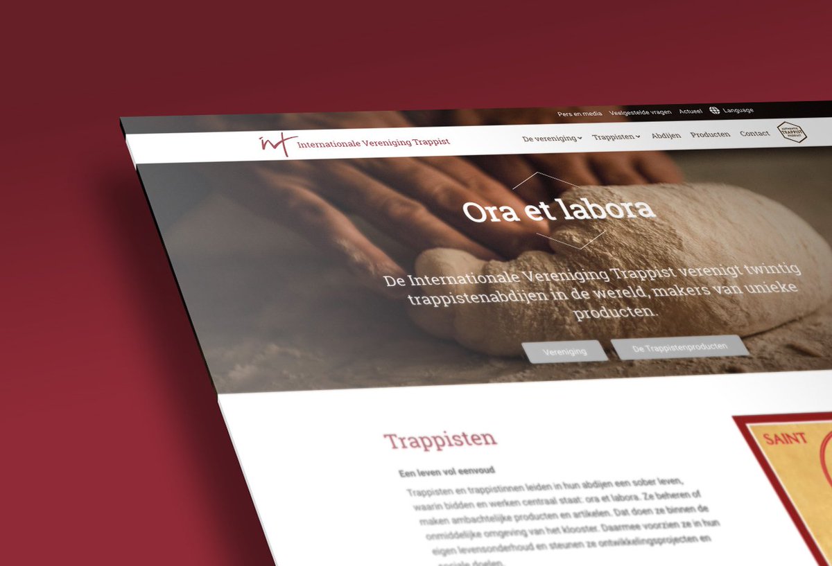 vrolijkonline's tweet photo. Samen met onze vrienden van De Creatieve Afdeling @dcaboxtel hebben wij de website van de Internationale Vereniging Trappist gemaakt. 🙂 Zie hier het resultaat: https://t.co/RMPaITOQwh

Of lees er over op onze website. https://t.co/1N5YB1kxBU https://t.co/jPMFpHrF7J