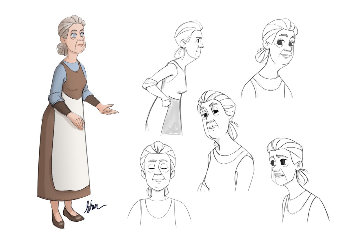 awinterpictures's tweet photo. Final concepts for Sylvia by Yolanda Panos! #ClockworkKing #Legendfortheages #characterdesign #conceptart https://t.co/C4YJO3XxxY