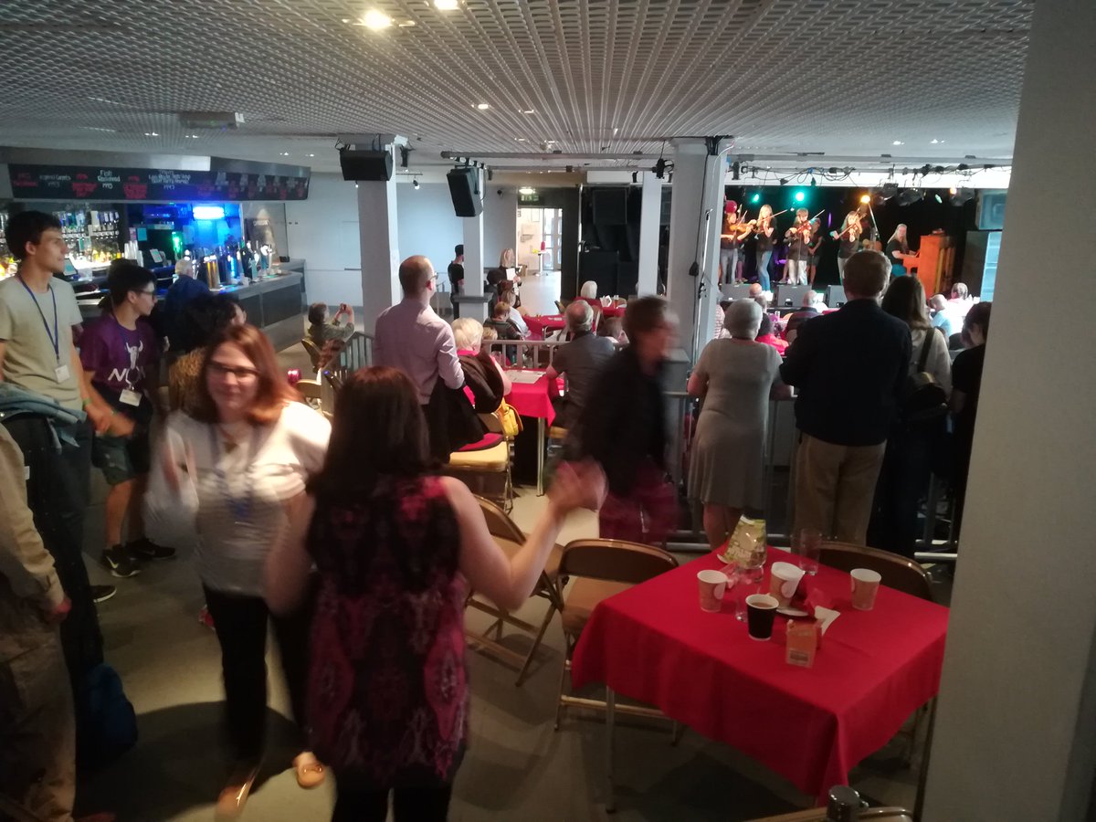 Dancing away to Fiddle Frenzy!!