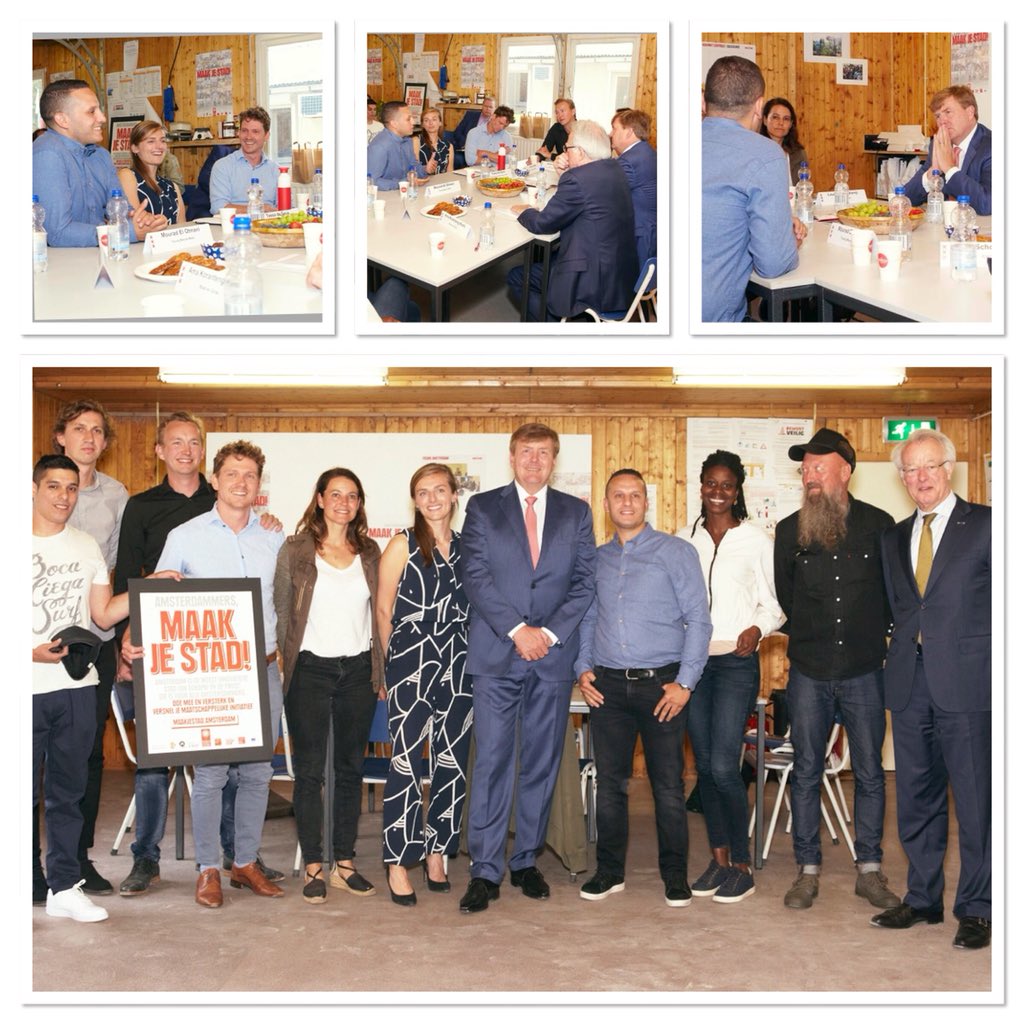 Een mooie ontmoeting met koning Willem Alexander <a href="/waag/">Waag Futurelab</a> <a href="/De_Zwijger/">Pakhuis de Zwijger</a> <a href="/MaakjeStad/">Maak je Stad!</a> <a href="/AmsterdamNL/">Gemeente Amsterdam</a>