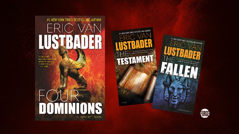 EVanLustbader's tweet photo. Avoid the bad luck: start reading "The Fallen" today. And next week, grab the sequel, "Four Dominions." #TestamentSeries #Thrillers #BestSellers #FridayThe13th https://t.co/hhRF4ncjp1