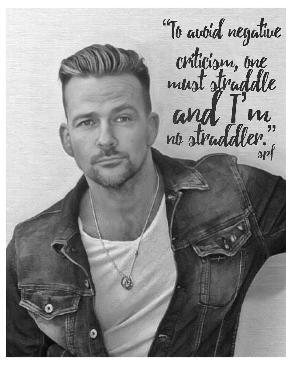 “To avoid negative criticism, one must straddle and I’m no straddler.” @seanflanery ⚡️💪🏻👊🏻 #ImSoGladYoureNot #DontStraddle #StandYourGround #MakeUpYourOwnMind #BeTrueToYou #FuckTheStraddlers #Belief #Morals #Values #Character #TheDailyFlanery instagram.com/p/BlLCMx7ACdN/