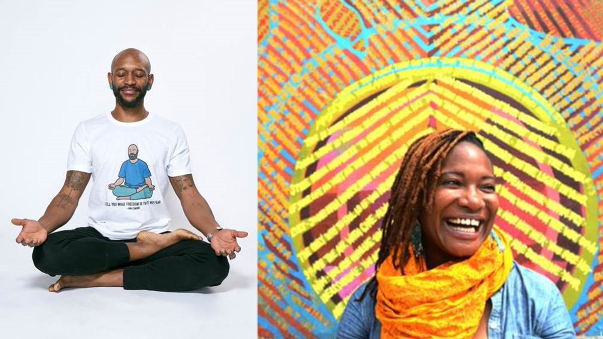 BartramsGarden's tweet photo. Contemplate the wonders of Stacy Levy's Tide Field during this all-levels workshop that engages the sacred combination of mantra-based poetry and alignment-based Vinyasa #Yoga. Saturday, July 14, 9 AM. Part of #artatbartrams w/ @muralarts #free #CivicCommonsPHL https://t.co/7HQf1dhEzG