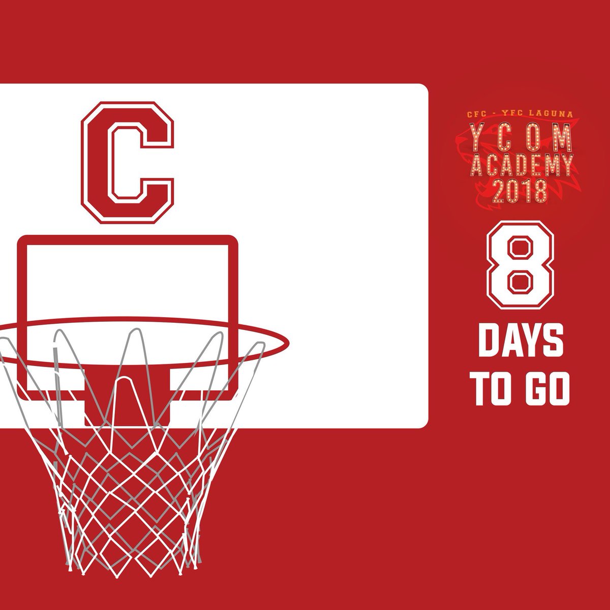 cfcyfcLAGUNA's tweet photo. 8 days left before our YCOM Academy! See you there!
#BraveAndCreative
#YCOMXtreme
#YCOMAcademy https://t.co/oxgKe13TZ5