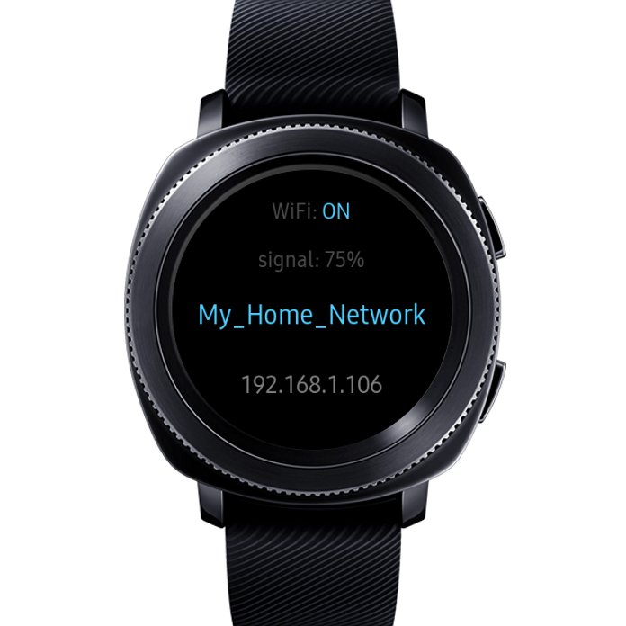 wearable widgets for gear s3