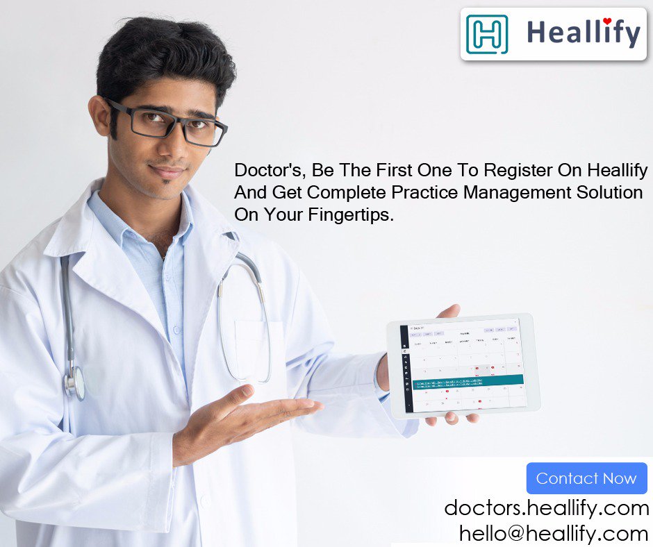 heallify's tweet photo. Heallify provides these digital tools to healthcare providers to help them on their journey of digital healthcare.
Visit: https://t.co/MmqzmlyDqv
#SoftwareForDoctors #ManageClinic #ClinicManagementSoftware #OnlineAppointment #EHR #EPrescription #VideoConsultation #DoctorApp https://t.co/TXi5FrflXJ