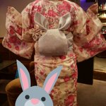 どうやって作るの!？結び方がきになる可愛すぎるうさぎの帯!