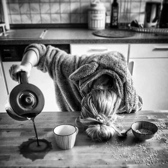 Friends don't let friends pour their own #coffee on #friyay 👯 Come over, we've got this ☕️😴 #torontocoffee #goodmorning