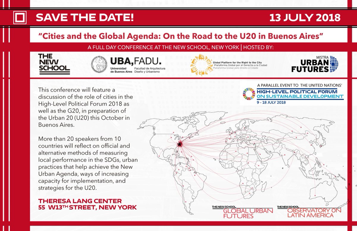 habitat_intl's tweet photo. 📢HAPPENING NOW! Conference: Cities and the Global Agenda: On the Road to the U20 in #BuenosAires 

👉Followed by a #RighttotheCity Training Session at 18h

Where? the Theresa Land Center in #NYC

More info: https://t.co/0T4WDYko7S  and 👇👇 https://t.co/Hyrd4bg9Q3